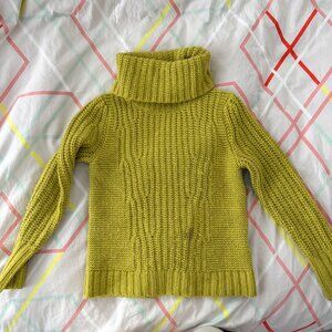 Banana Republic Wool Blend Sweater Turtleneck Womens XS Gently Used